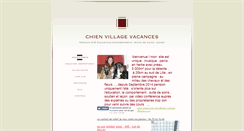 Desktop Screenshot of chienvillagevacances.com